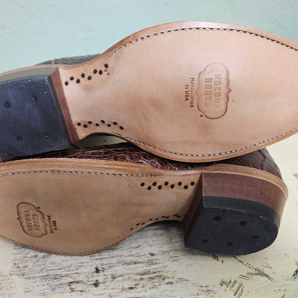 Nocona Legacy Collection Caiman Western Boots - Picture 14 of 14